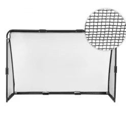 BRAMKA PIŁKARSKA 240X160X80 STAL SIATKA PE DLA DOROSŁYCH I DZIECI