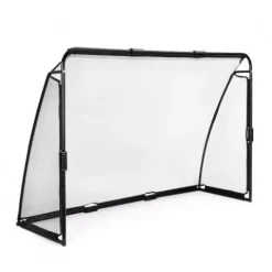 BRAMKA PIŁKARSKA 240X160X80 STAL SIATKA PE DLA DOROSŁYCH I DZIECI
