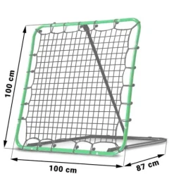 Bramka treningowa rebounder Neo-Sport 100 x 100 cm