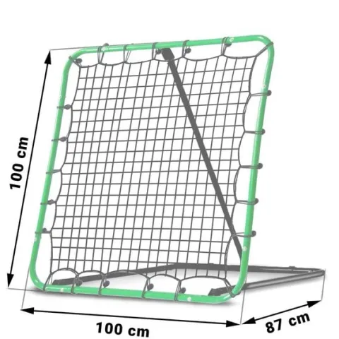 Bramka treningowa rebounder Neo-Sport 100 x 100 cm