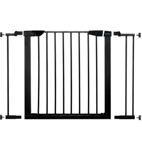 Bramka zabezpieczająca barierka rozporowa 75-103 cm czarna