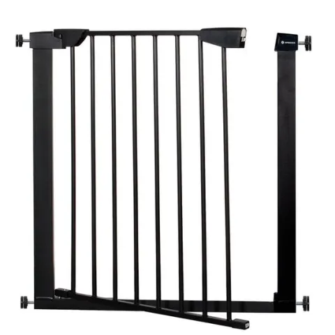 Bramka zabezpieczająca barierka rozporowa 75-89 cm czarna