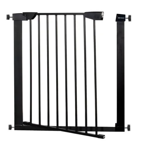 Bramka zabezpieczająca barierka rozporowa 75-82 cm czarna