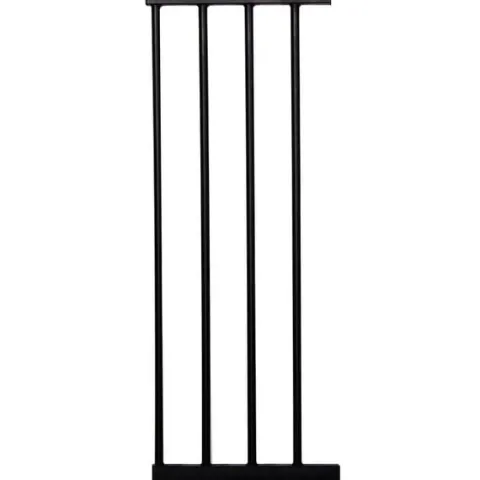 Bramka zabezpieczająca bramka rozporowa 75-117cm czarna