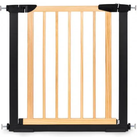BRAMKA ZABEZPIECZAJĄCA ECOTOYS METAL DREWNO 74-80 CM AUTOMATYCZNA