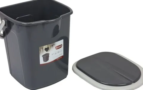 BRANQ - Toaleta turystyczna przenośna - WC na działkę - wiadro - 22 L