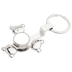 Brelok metalowy - spinner do sublimacji - Panda