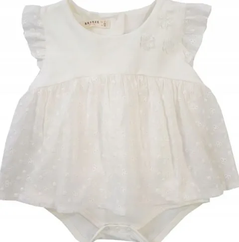 BREZE SUKIENKA-BODY haft ecru 68 J50B