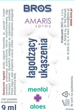 BROS - Amaris - spray łagodzący ukąszenia 9ml