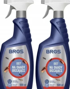 BROS 007 na owady biegające karaluchy mrówki rybiki pluskwy 500 ml - 2