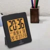 Budzik AUTOMATYCZNY sterowany radiowo DCF77 wyświetlanie temperatury