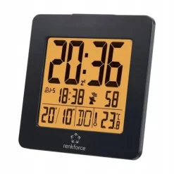 Budzik AUTOMATYCZNY sterowany radiowo DCF77 wyświetlanie temperatury