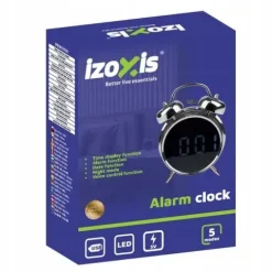 Budzik Elektroniczny Zegar Cyfrowy Retro Głośny Wyraźny Klasyk Stojący LED