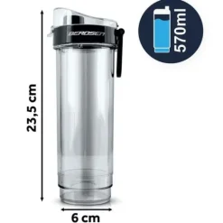 Butelka bidon z ustnikiem 570 ml BD-757 Berdsen