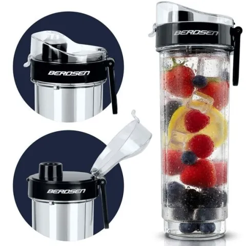 Butelka bidon z ustnikiem 570 ml BD-757 Berdsen
