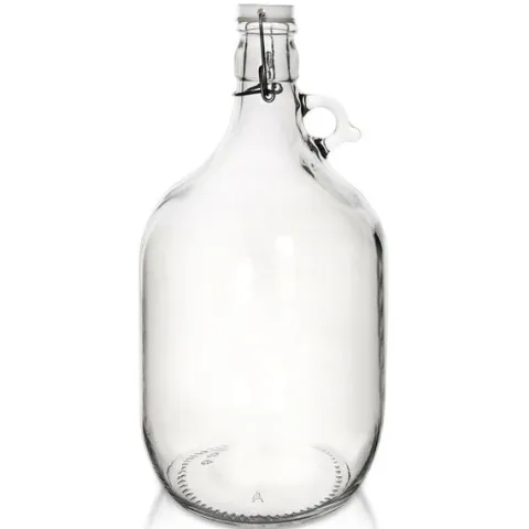 Butelka Szklana Gąsior Balon Dama z Klipsem na Wino Nalewkę Bimber Sok 5L
