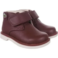 Buty Lacoste Sherbrook Hi SB SPC dziecięce sportowe za kostkę skórzane 19 1/2