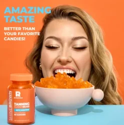 Byrokko Shine Brown Beta Carotene Żelki Wzmacniające Opaleniznę 150g