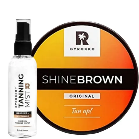 Byrokko Shine Brown + Mgiełka Samoopalająca