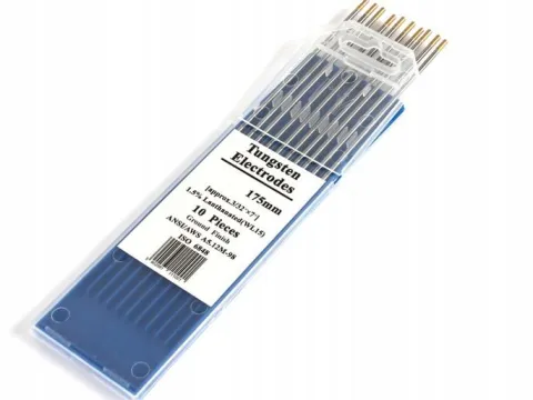 Cała paczka 10x Elektroda wolframowa TIG złota 2,4