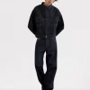 CALVIN KLEIN GRANATOWE JEANSY KIESZENIE (W36L34)