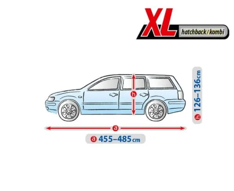 CAŁOROCZNY pokrowiec na Audi A4 B8 Kombi