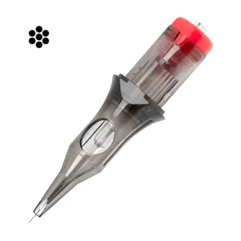 Cartridge do tatuażu El Cartel V2 - 0.25 7RL Long Taper 10 szt.