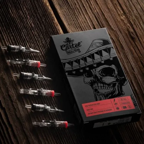 Cartridge do tatuażu El Cartel V2 - 0.35 9RS 10szt.