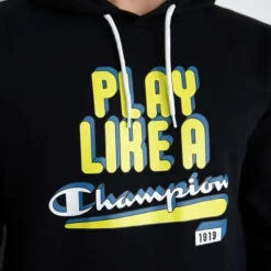 Champion - Bluza z kapturem Legacy czarna 002 S