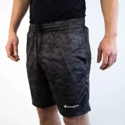 Champion - Spodenki treningowe Legacy Camo szare 001 S