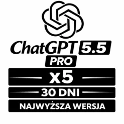 CHATGPT NAJNOWSZA WERSJA 5.5 PRO - 30 DNI DOSTĘPU CHAT GPT O1 AI CODEX x5