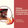 Chipsy ziemniaczane krewetkowe EXTRA HOT z sosem sriracha paprykowe chilli chrupki 80g