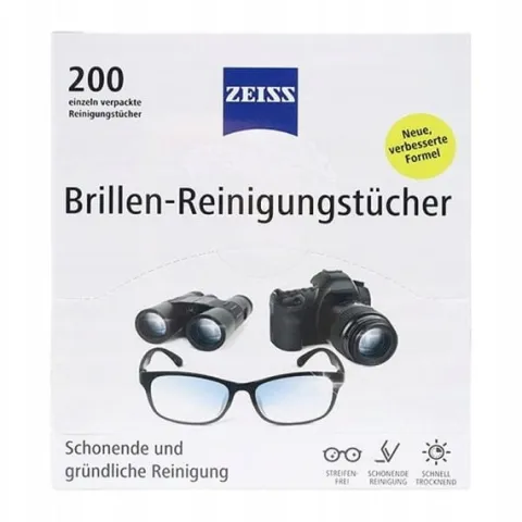 Chusteczki do czyszczenia okularów ZEISS ZS0666-762 op. 200 szt