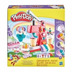 CIASTOLINA ZESTAW DLA DZIECI Play-Doh MAGICZNA LODZIARNIA HASBRO 3+