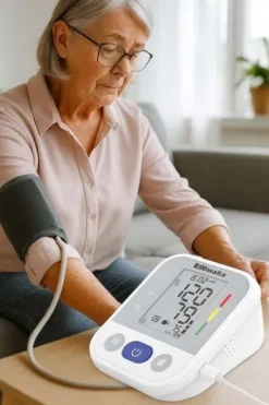 CIŚNIENIOMIERZ MEDYCZNY NARAMIENNY ELEKTRO ARYTMIA BATERIE RIWALL RBP-01