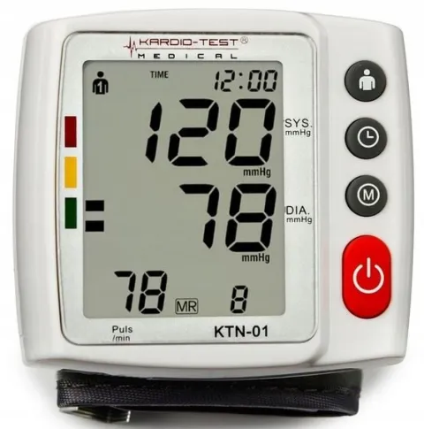 CIŚNIENIOMIERZ NADGARSTKOWY elektroniczny ARYTMIA pamięć 2x120 TECH-MED
