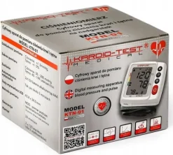 CIŚNIENIOMIERZ NADGARSTKOWY elektroniczny ARYTMIA pamięć 2x120 TECH-MED