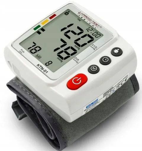 CIŚNIENIOMIERZ NADGARSTKOWY elektroniczny ARYTMIA pamięć 2x120 TECH-MED
