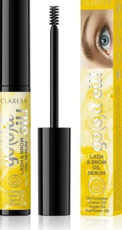 CLARESA Serum olejowe do rzęs i brwi z olejem rycynowym Go(o)D Oil 8g