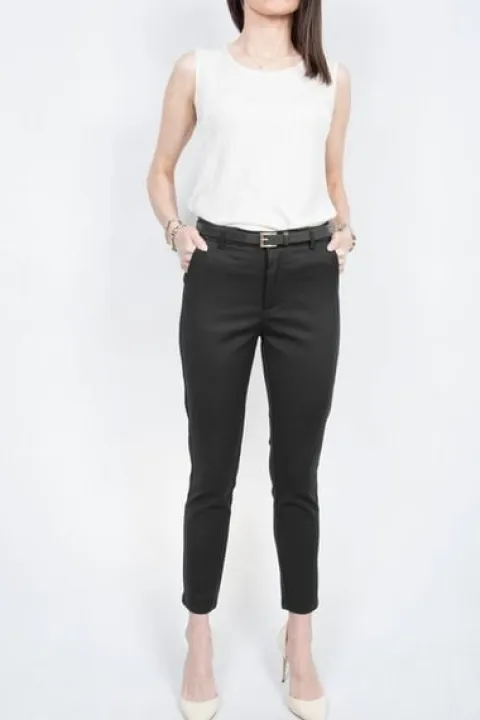 #CL ELEGANCKIE SPODNIE CYGARETKI Push-up roz.46