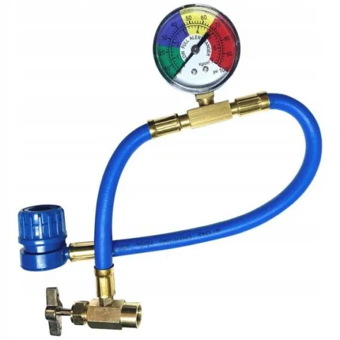 ClimaSet 3w1 R134a gaz do nabijania klimatyzacji, przewód, adapter 350g