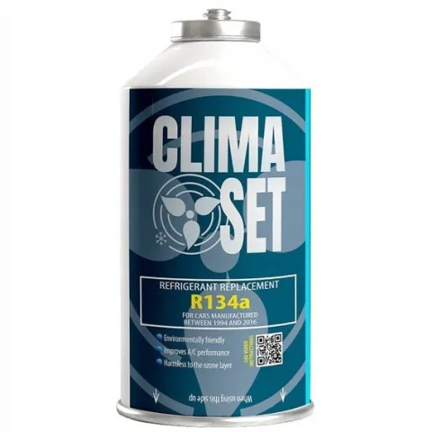 ClimaSet 3w1 R134a + 4x gaz R134a do klimatyzacji samochodowej 2,15 kg