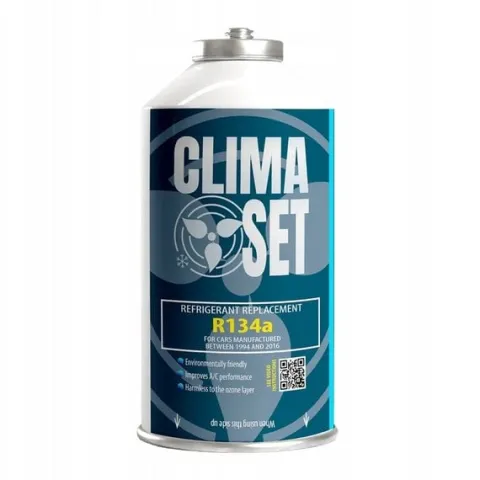 ClimaSet 4x Gaz R134a do nabijania klimatyzacji samochodowej 1,8l