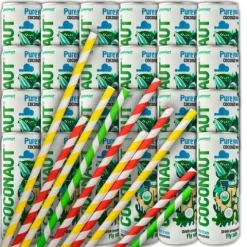 Coconaut Woda Kokosowa 24x 320ml Naturalna Naturalny Izotonik Słomki Gratis