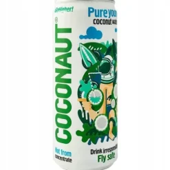 Coconaut Woda Kokosowa 24x 320ml Naturalna Naturalny Izotonik Słomki Gratis