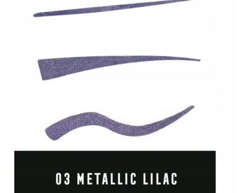 Colour Xpert Waterproof Liner Wodoodporny Eyeliner 03 Metallic Lilac 9G