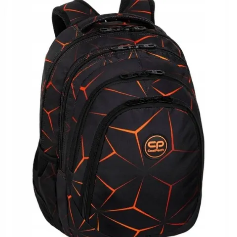 COOLPACK PLECAK SZKOLNY MŁODZIEŻOWY CZARNY 3D