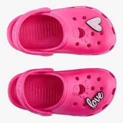 Coqui chodaki dziecięce BIG FROG 8101-100-3600-01 Lt. Fuchsia + Amulet 30-31