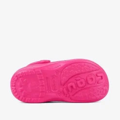 Coqui chodaki dziecięce BIG FROG 8101-100-3600-01 Lt. Fuchsia + Amulet 30-31