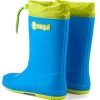 Coqui kalosze dziecięce Rainy Collar 8509-100-4713 Sea Blue/Citrus 32
